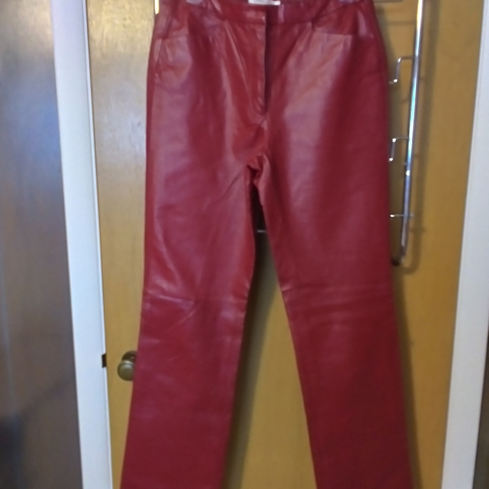Leather pants